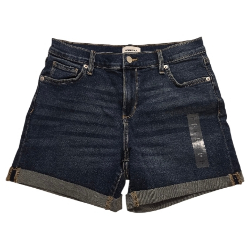Sonoma Women's Deep Indigo Jean Shorts - Picture 1 of 2